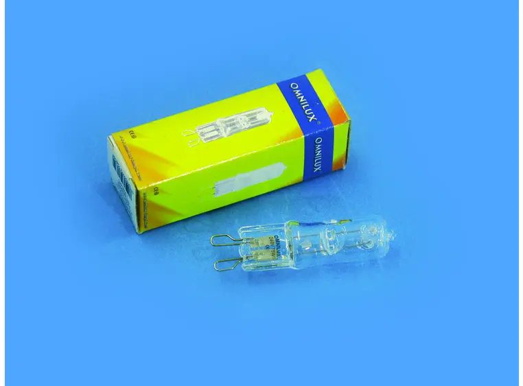 Omnilux JCD 240V/60W G9 2000h 2700K clear 